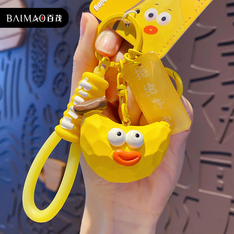 Vegetales y frutas al por mayor Keychains creativos de resina